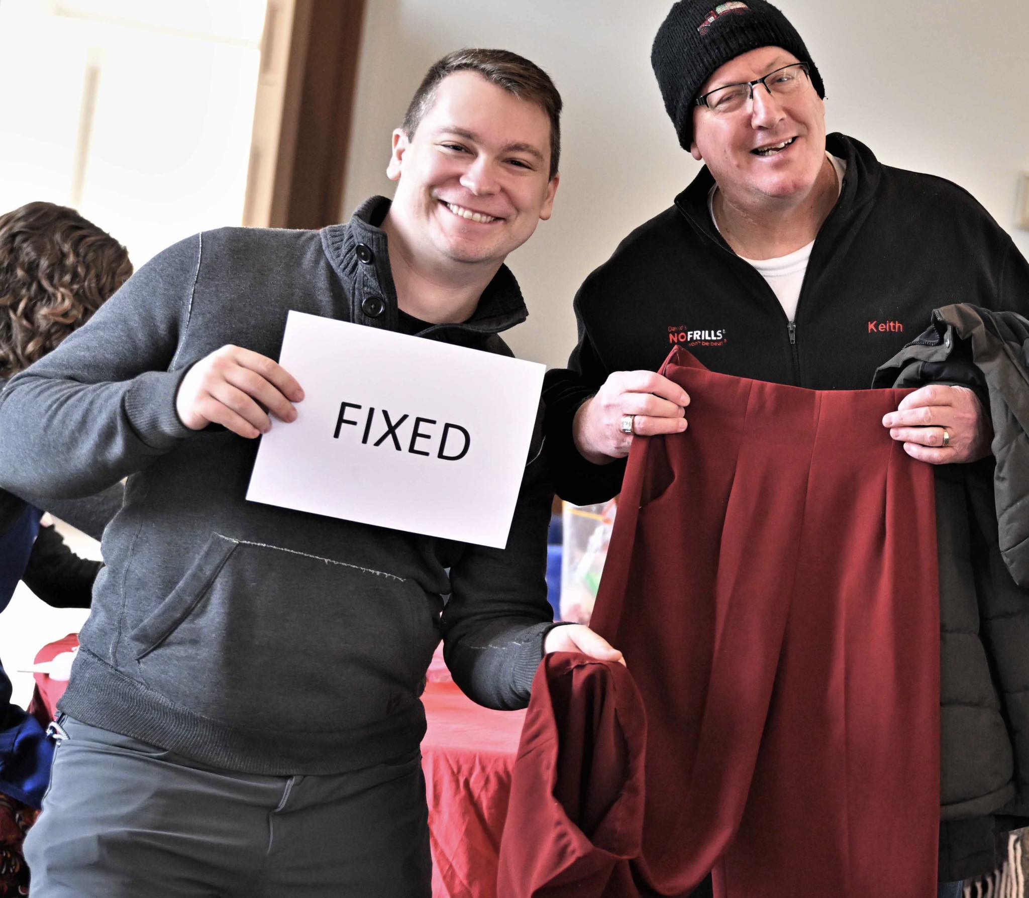 Alex at Repair Café